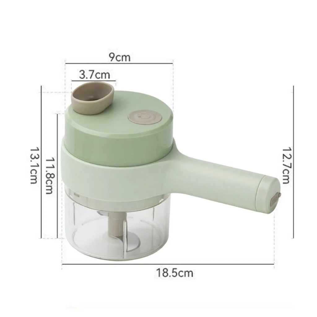 Cortador Triturador Elétrico Multifuncional Aço Inoxidável