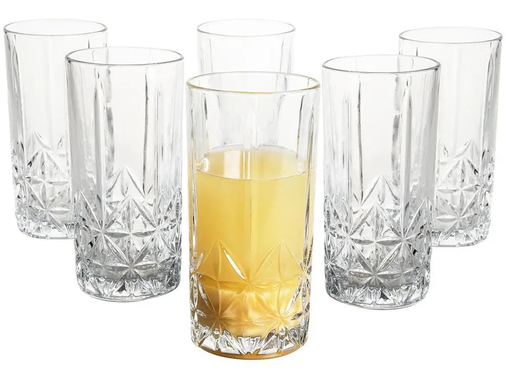 Conjunto de Copos de Vidro Haus – 6 Peças - 350 mL