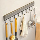 Suporte de Ganchos em Liga de Alumínio para Parede