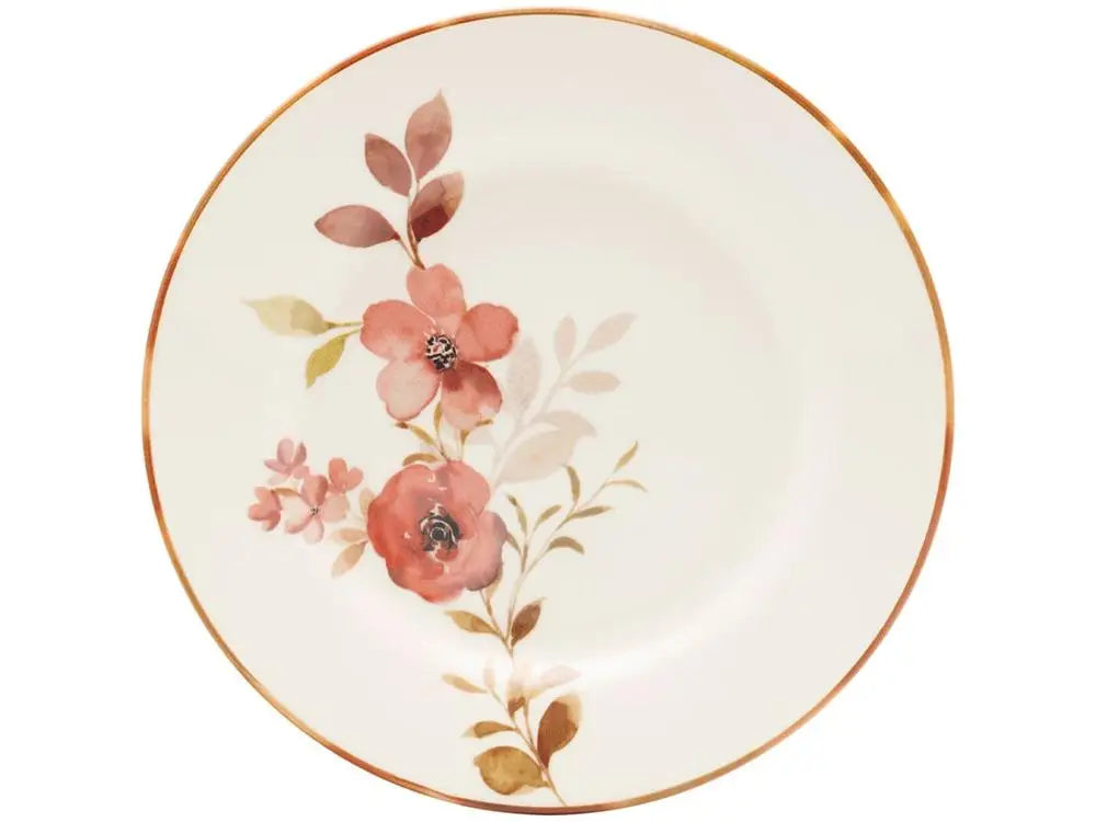 Aparelho de Jantar e Chá Oxford Biona Redondo em Cerâmica – 20 Peças