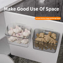 Suporte de parede para temperos de cozinha, sem necessidade de perfuração – cesta organizadora.