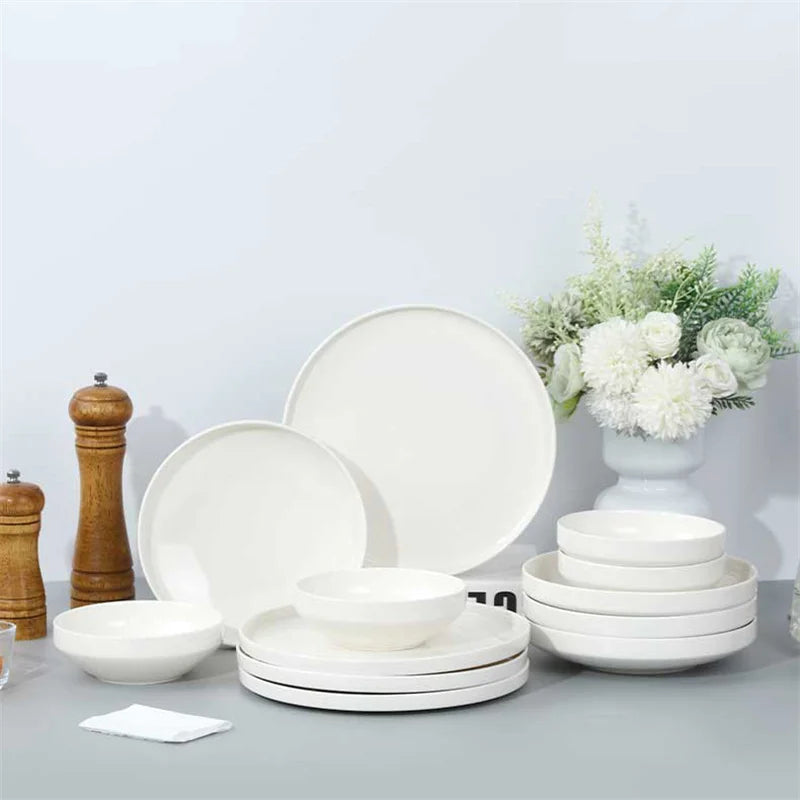 Conjuntos de louças de porcelana - 12 peças