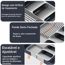 Organizador de Talheres Expansível para Gaveta com Suporte para Facas